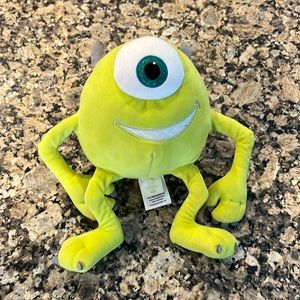 Mike wazowski Disney store plush stuffed animal monsters inc.